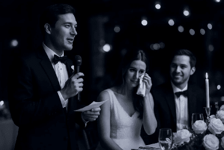 Best Man Speech Illustration