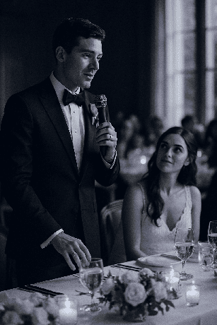 Groom Speech Illustration